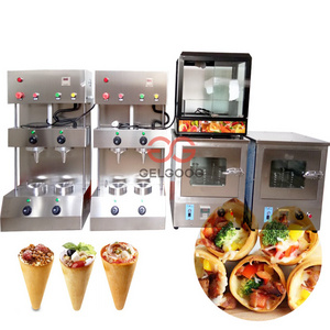 Fully Automatic Stainless Steel Pizza Cono Oven Equipment Cone Pizza Machine