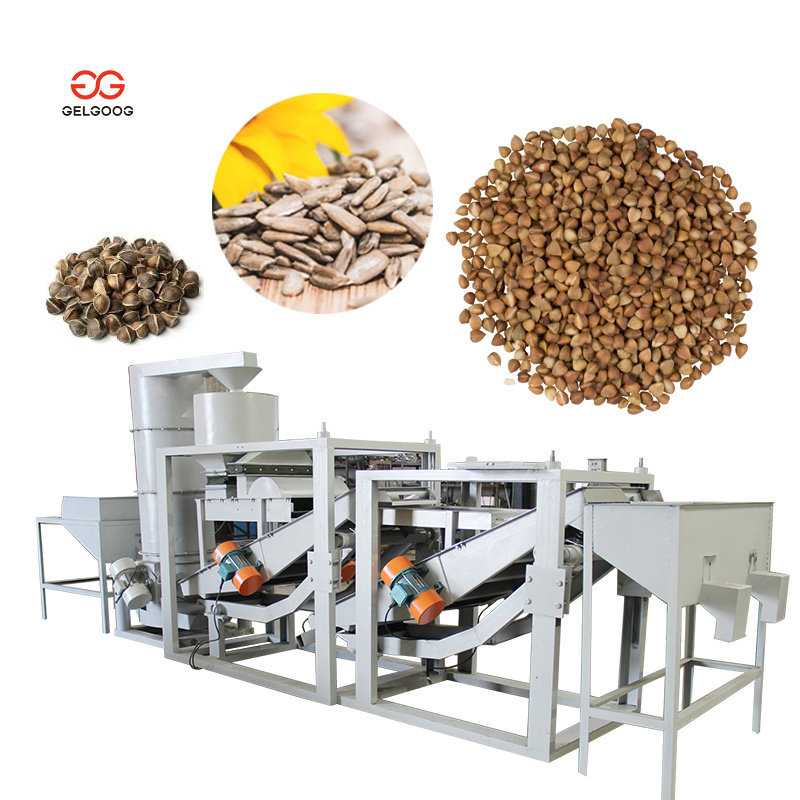 Best Price Hemp Seed Shelling Machine Sunflower Seed Peeling Processing Machinery Buckwheat Hulling Equipment