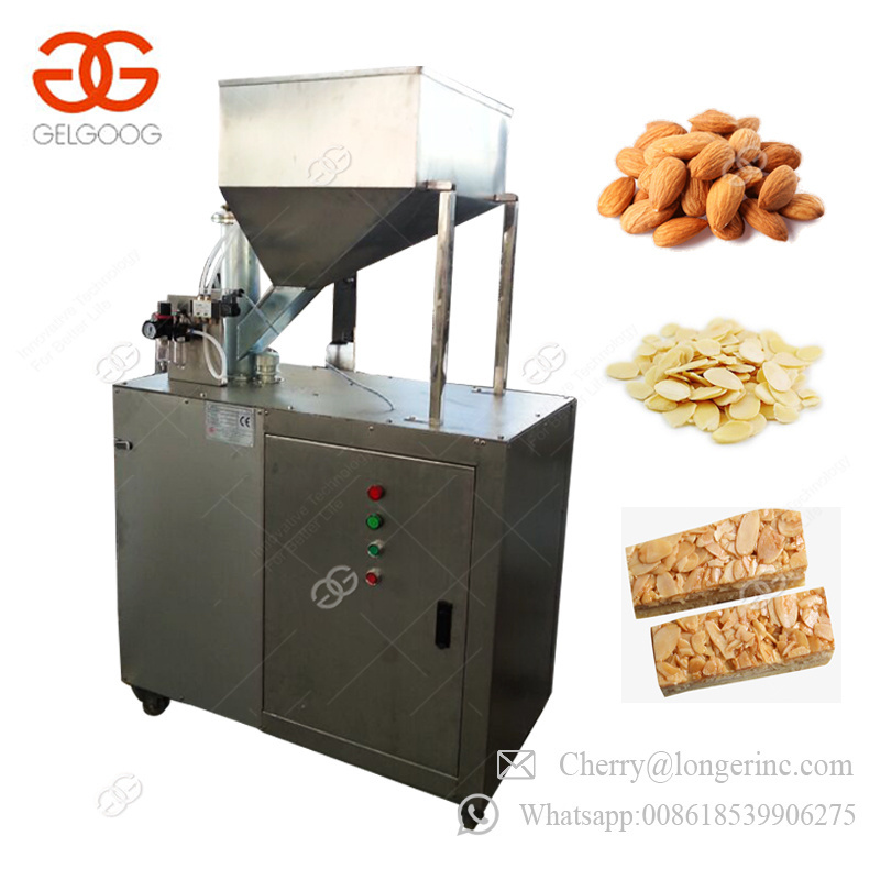 CE Approved Groundnut Slice Cutter Chestnut Cashew Nut Cutting Pistachio Peanut Slicing Machine Almonds Nuts Slicer