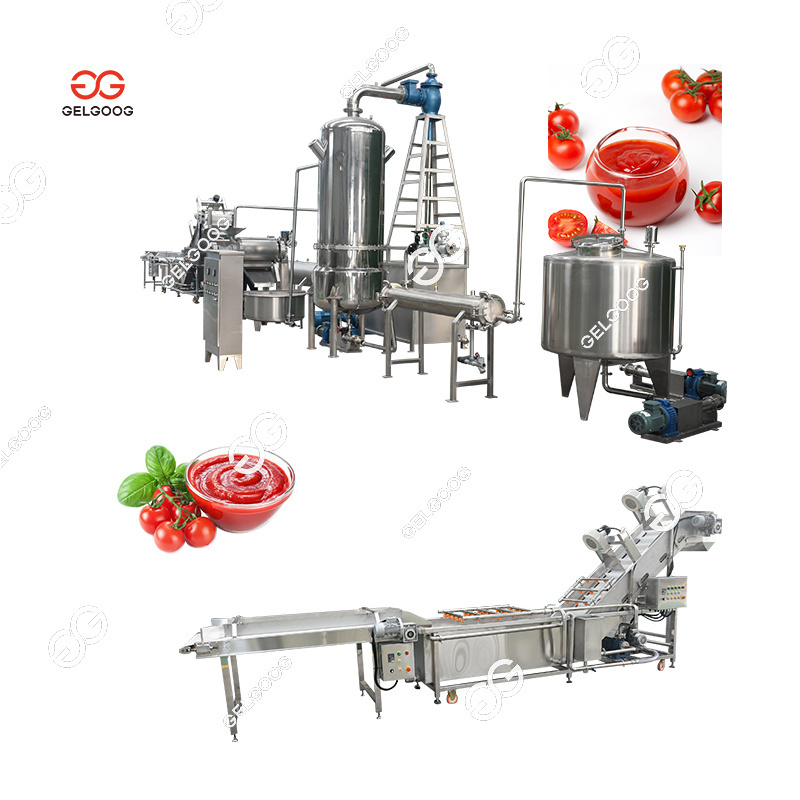 Small Scale Maker Tomato Paste Production Line Commercial Machine For Making Ketchup Tomato