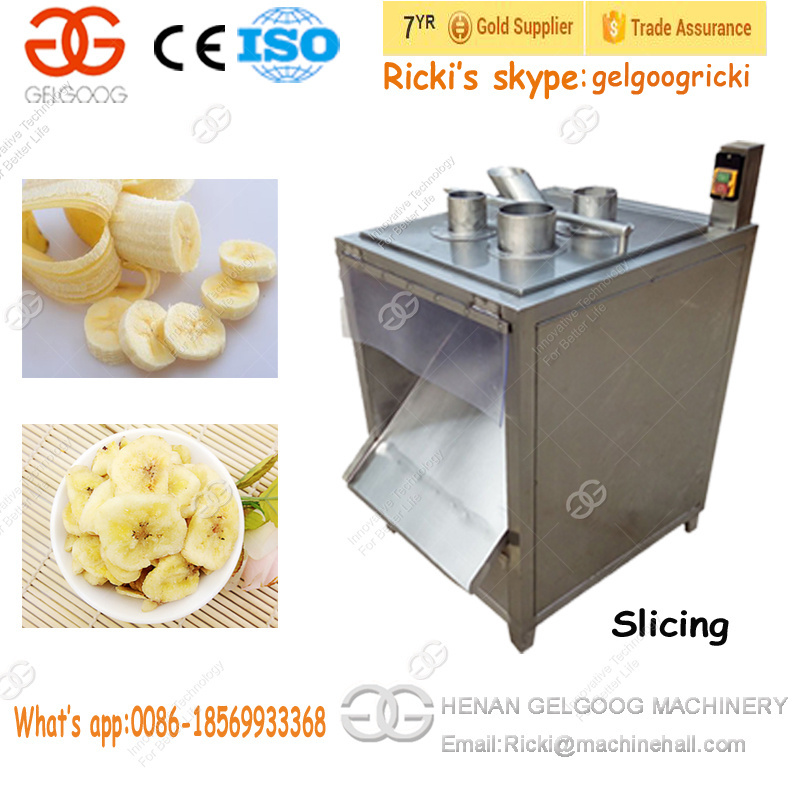 Durable Cutter Type Banana Slicer and Fryer Process Production Line Potato Plantain Chips Making Machine