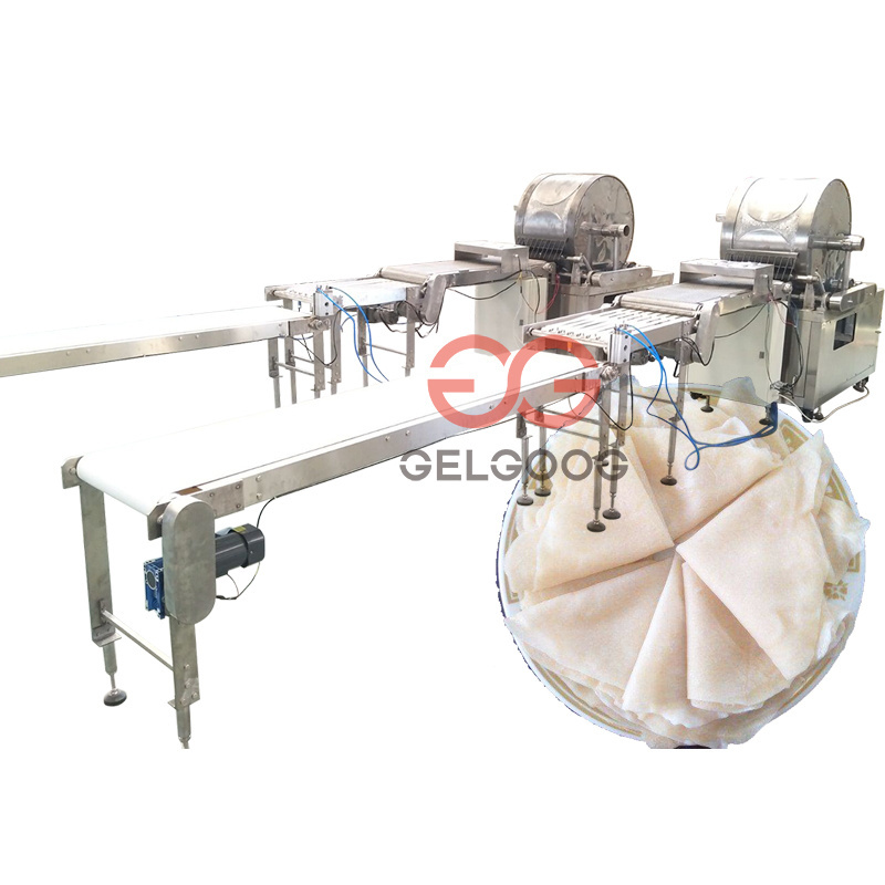 Good Price Lumpia Spring Roll Wrapper Maker Injera Making Machine For Sale