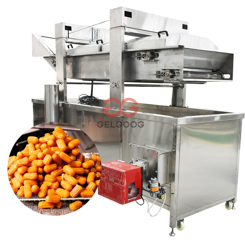 Finely Processed Onion Peanut Fryer Pani Puri Frying Machine for Sale