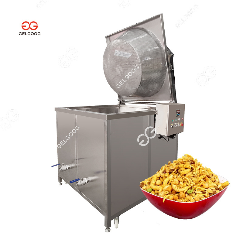 GG-ZYD1200 Burger Kettle Chips Frying Machine Namkeen Deep Fryer With Timer