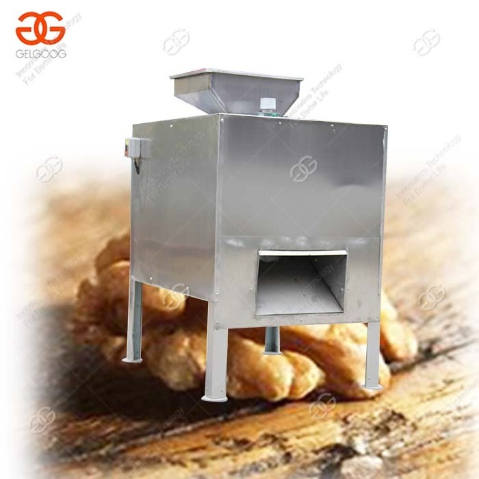 Electric Automatic Walnut Nut Shell Breaking Machine Industrial Pecan Cracker