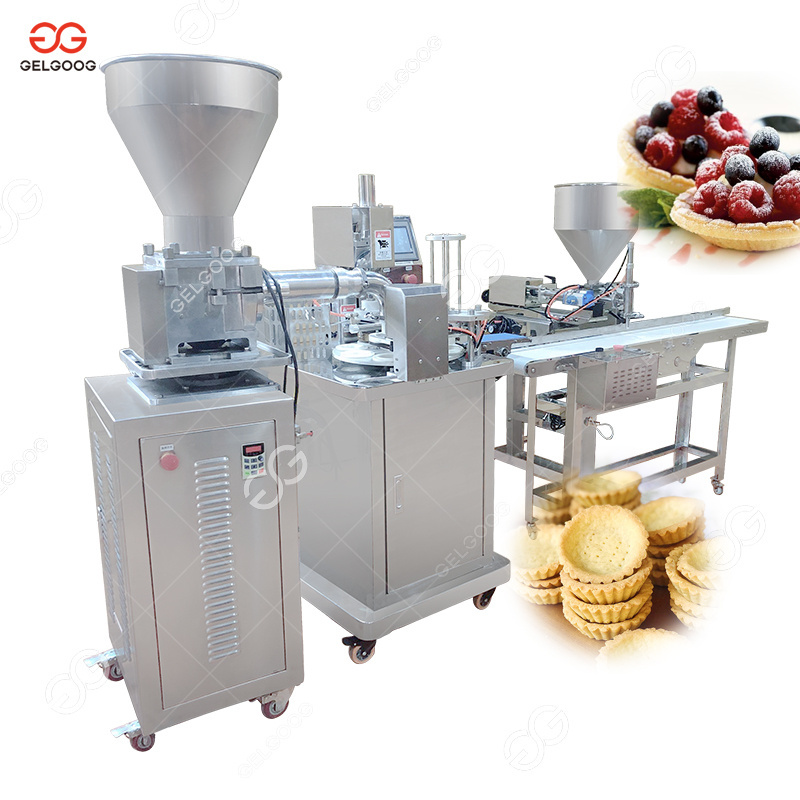 1500 pcs/h Professional Pie Tart Making Waffle Egg Tart Shell Maker Machine