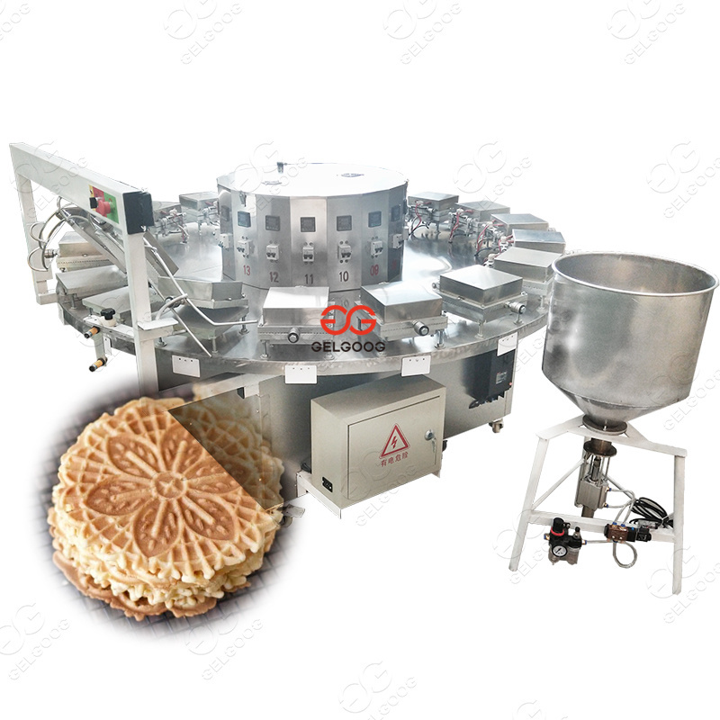 Factory Price Waffle Tacos Cones Bowls Machine Auto Ice Cream Cone Stroopwafels Making Machine