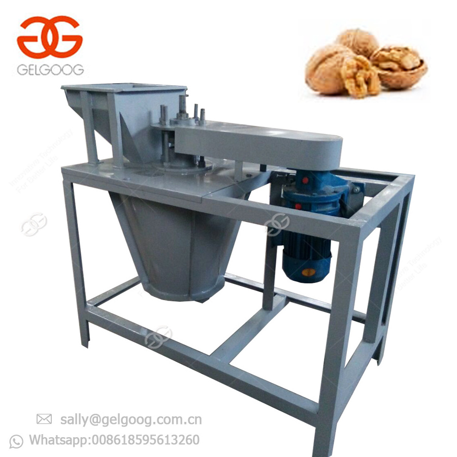 Professional Automatic Walnut Shell Breaker Removal Cracker Peeling Pecan Nut Sheller Black Walnut Cracking Machine For Sale