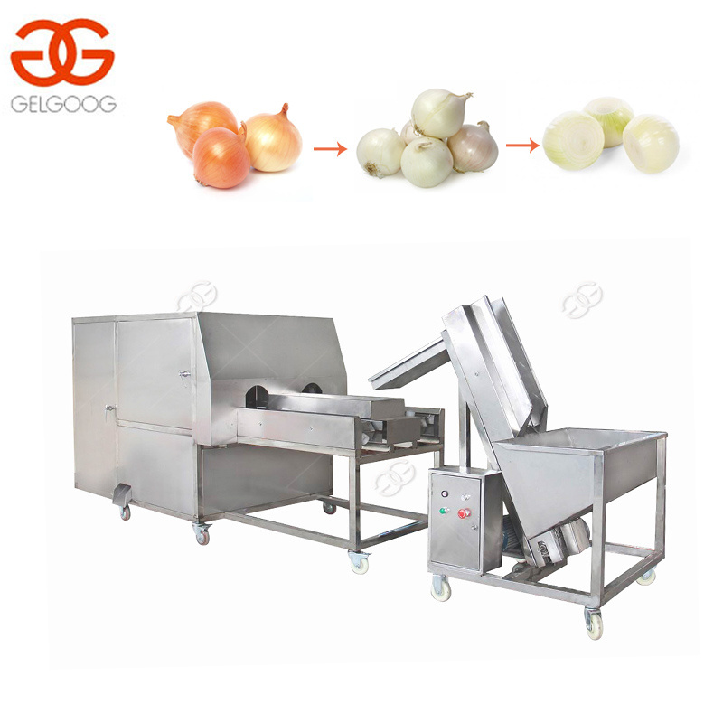 Commercial Onion Peeler and Chopper Onion Peeler and Cutter Machine