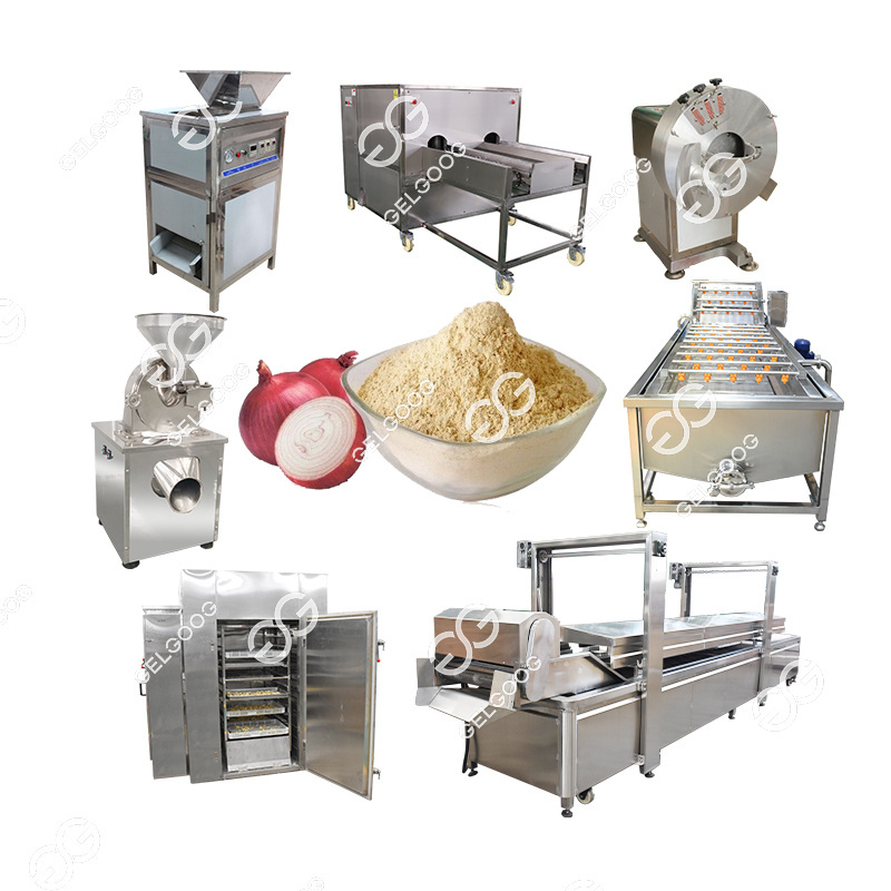 Gelgoog Stainless Steel Garlic Ginger Dehydrator Dry Onion Powder Grinding Machines Onion Grinding Machine