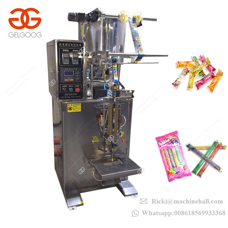 Fully Automatic Liquid Juice Ice Lolly Straw Jelly Sticks Sealing Packaging Machinery Honey Stick Filling Machine