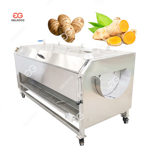 Commercial Eddy Fruit And Vegetable Cleaner Ginger Slicer And Washing Machine Ginger Cleaner Machine