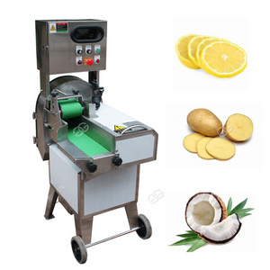 Commercial Fruit Coconut Meat Slicer Machine Apple Yam Chips Lemon Cutting Machine