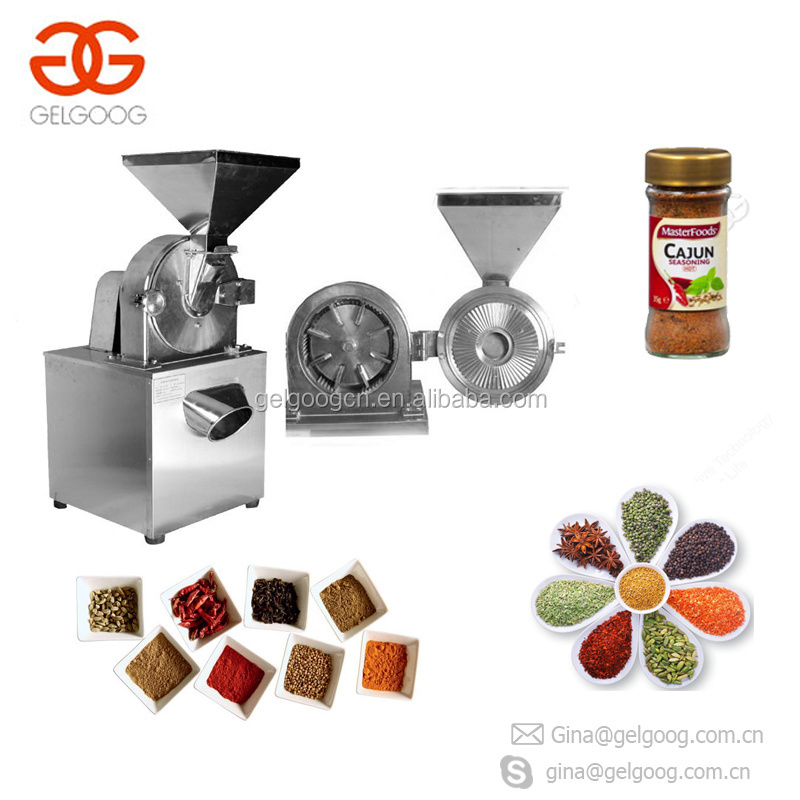 Stainless Steel Pepper Tea Leaf Chili Turmeric Herb Masala Dried Mustard Seeds Grinding Machine