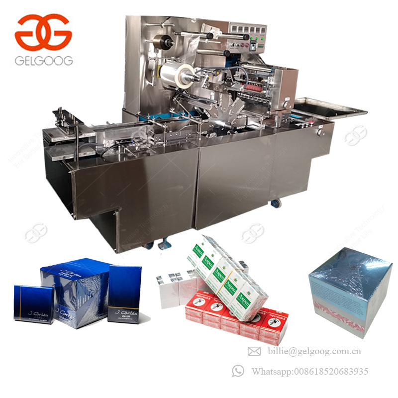 High Speed Three-Dimensional Packing Rubber Box Packaging Machine Cellophane Wrapping Film Machine