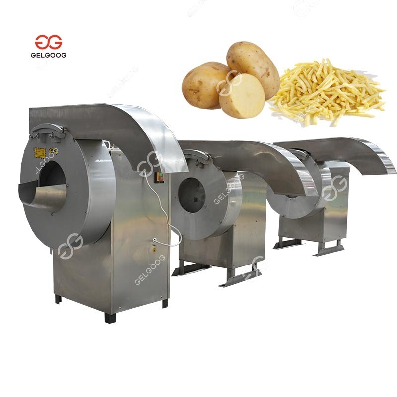 Latest Commercial Electric French Fry Potato Chips Slicer Chipper Machine Thin French Fries Cutter