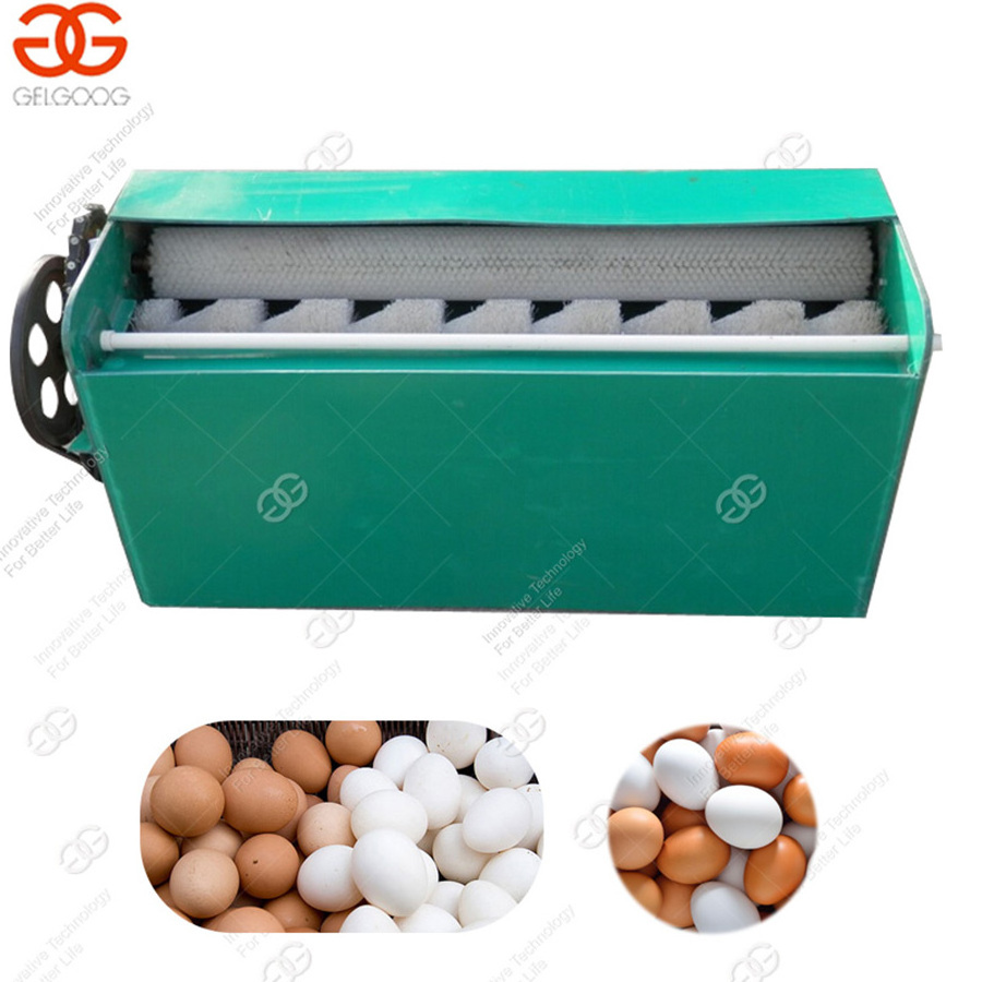 New Type Brush Egg Washing Machinery Duck Salted Egg Cleaning Automatic Egg Cleaner Machine