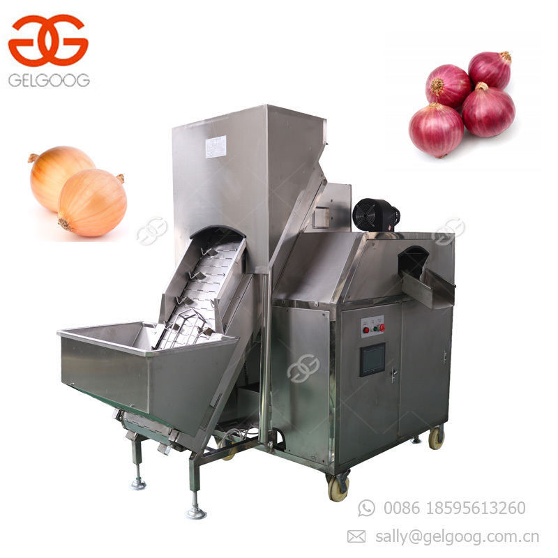 Commercial Onion Peeler and Chopper Onion Peeler and Cutter Machine