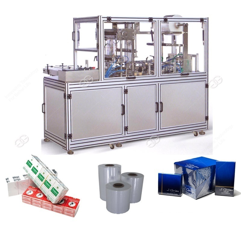 Hot Selling Stainless Steel Small Condom Perfume Make-Up Box Overwrapping Cellophane Packing Machine