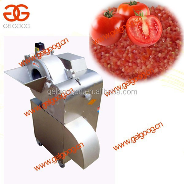 Tomato Dicing Machine Price Industrial Tomato Cuber for Sale Electric Tomato Cube Cutter