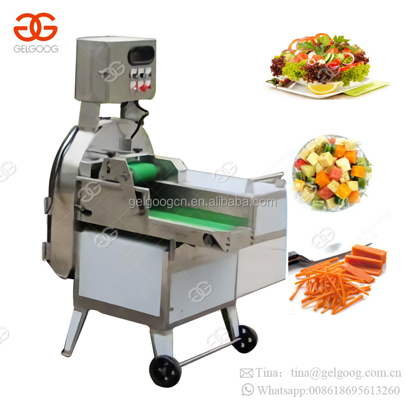 Automatic Vegetable Bell Pepper Cabbage Beet Cube Cutting Potato Chip French Fry Strip Cutter Carrot Stick Cutter Machine Price