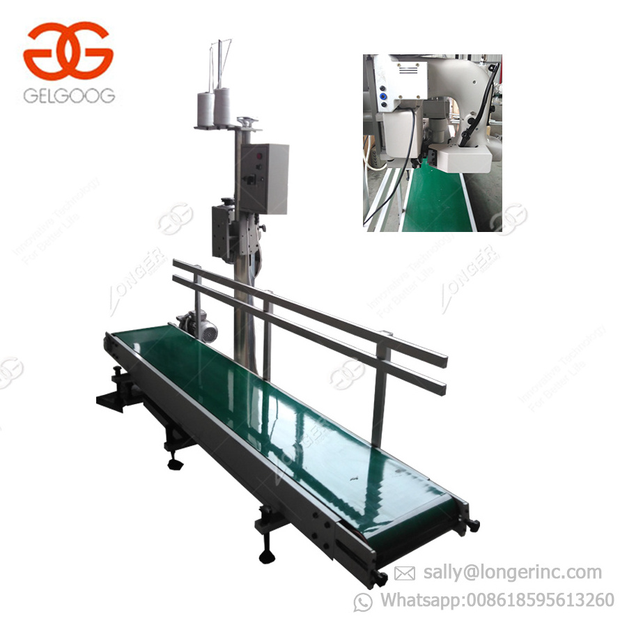 Most Popular Paper Cotton Woven Grain Rice Bag Closing Sewing Sealer Industrial Plastic Nylon Bag Sealing Machine