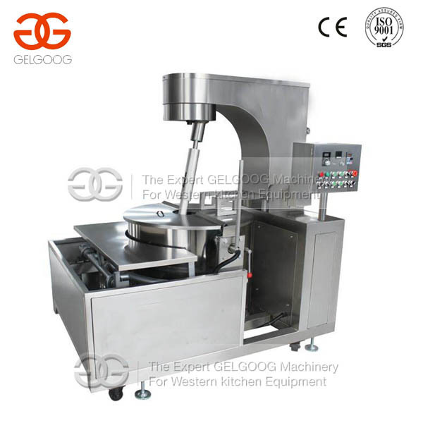 GELGOOG 70KG/H Industrial Caramel Popcorn Making Machine