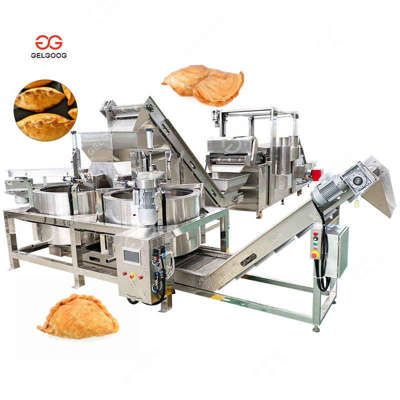 The Large Continuous Tikha Bundiya Air Fryer Papad Pirozhki Frying Machine