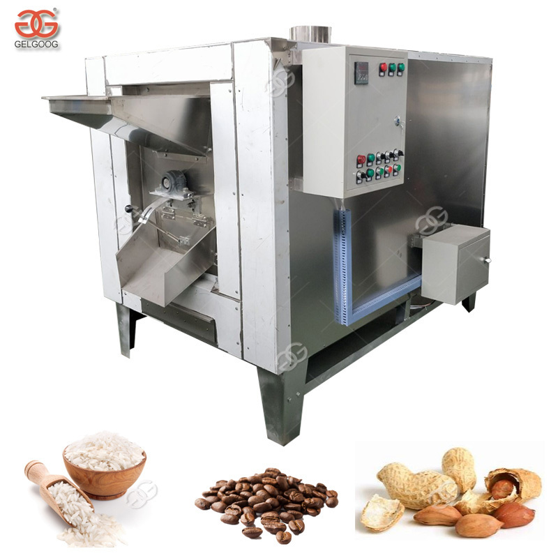 Gas Industrial Mini Rice Coffee Roasting Portable Peanut Roaster Machine