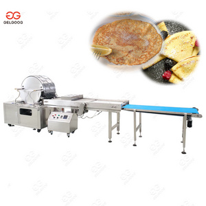 Automatic Mille Crepe Cake Puff Pastry Sheet Large France Crepe Making Machine for Sale