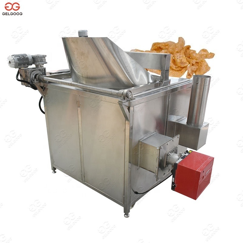 commercial Industrial Gas Potato Chips Fryer Machine Continuous Deep Fryer Price