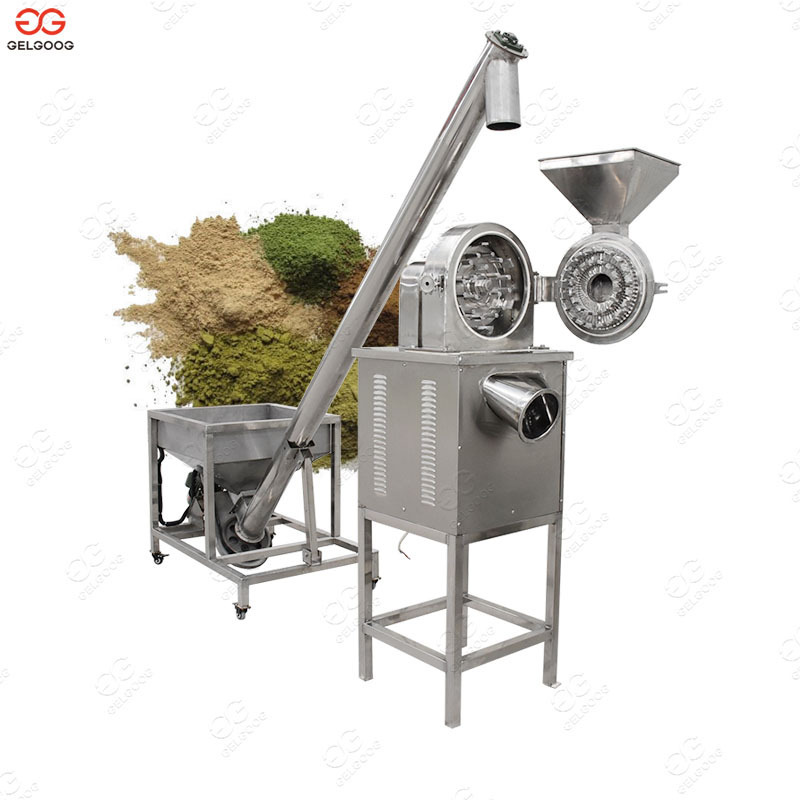 Automatic Herbs Grinder Cassava Leaves Dry Spice Grinding Leaf Grinding Machine