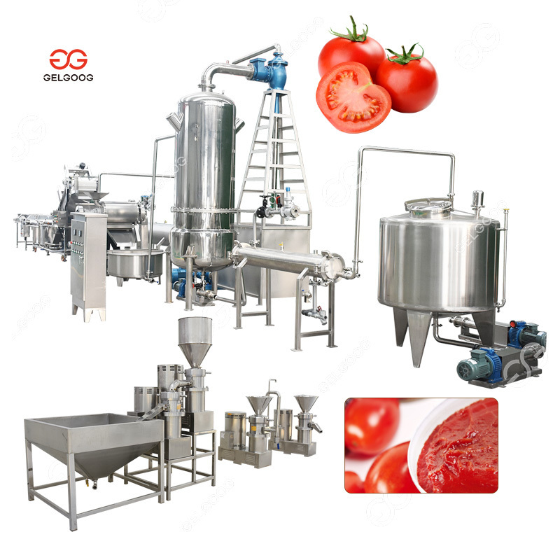 Hot Selling Commercial Small Scale Automatic Tomato Sauce Making Plant Tomato Puree Machine