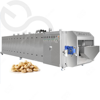 Fully Automatic Peanut Soybean Roaster Pistachio Sesame Cashew Nut Roasting Machine