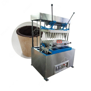 Semi Automatic Chocolate Coating Pizza Cone Edible Coffee Cup Making Machine