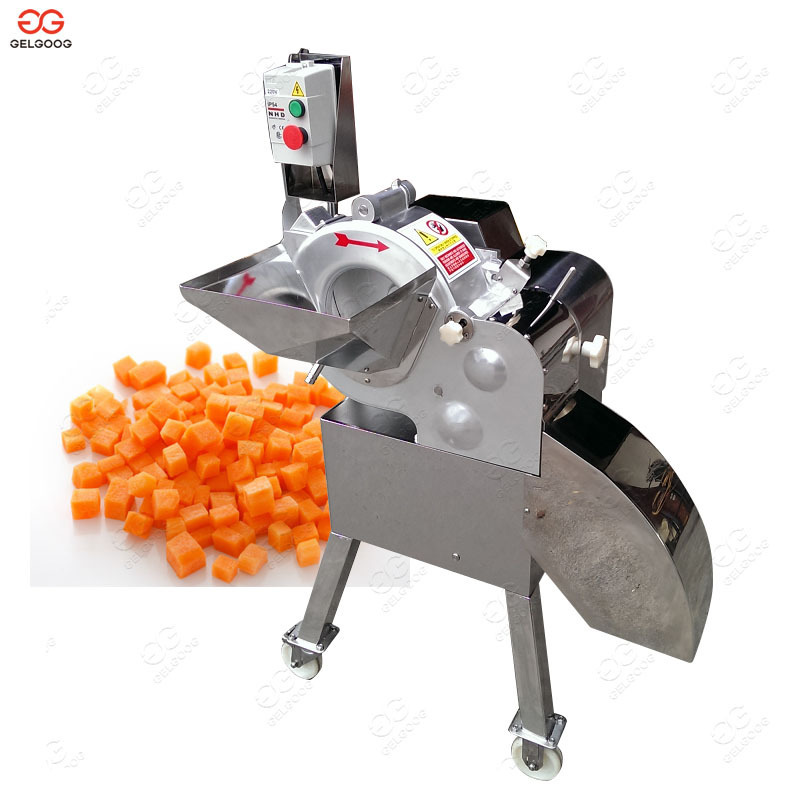 Hami Melon Cube Dicing Machine|Kiwi Fruit Cube Cutter and Dicer|Pineapple Cube Cutting Machine