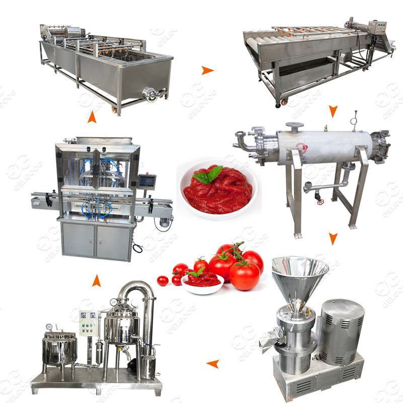 Gelgoog Automatic Ketchup Sauce Production Avocado Making Machine Mustard Raspberry Date Jam Maker Tomato Paste Processing Line