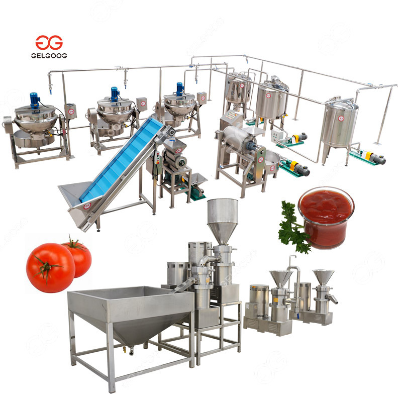 Hot Selling Automatic Tomato Sauce Production Plant Tomato Paste and Ketchup Maker Machine/Alibaba