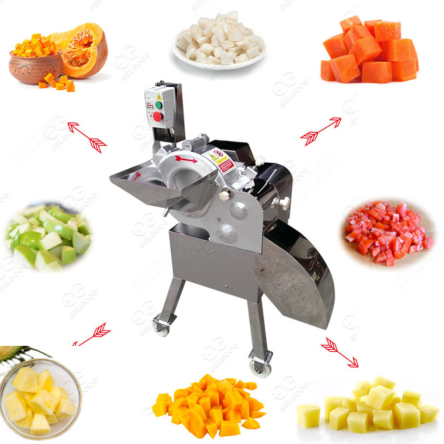 Sweet Potato Big Cube Cutter, Potato Dicer Cube Cutting Machine