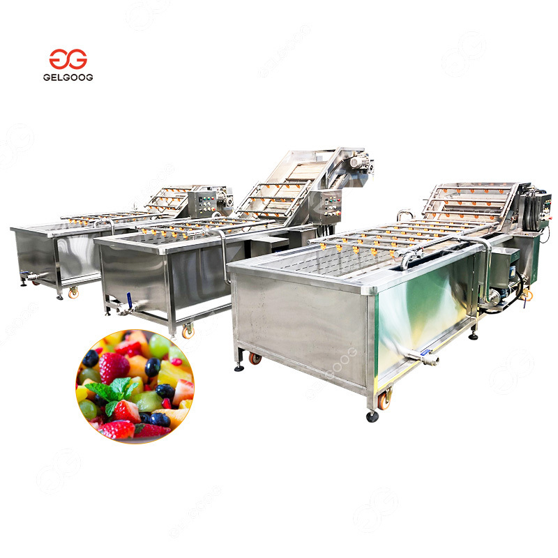 Fruits And Vegetables Gas Heating Continuous Blanching Machine