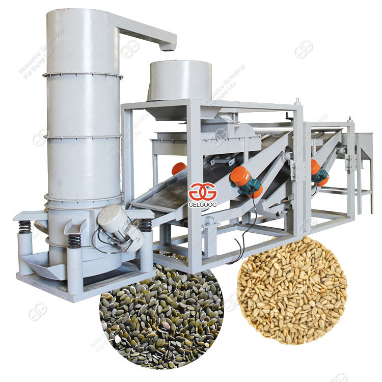 Automatic Pumpkin Seeds Shelling Sacha Inchi Nuts Peeling Dehulling Watermelon Sunflower Seed Shell Removal Machine