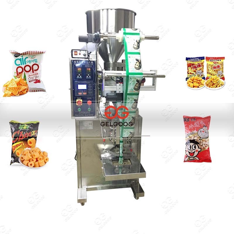 GELGOOG Automatic 3 Side Sealing Chin Chin Bread Packaging 1 KG Pouch Packing Machine