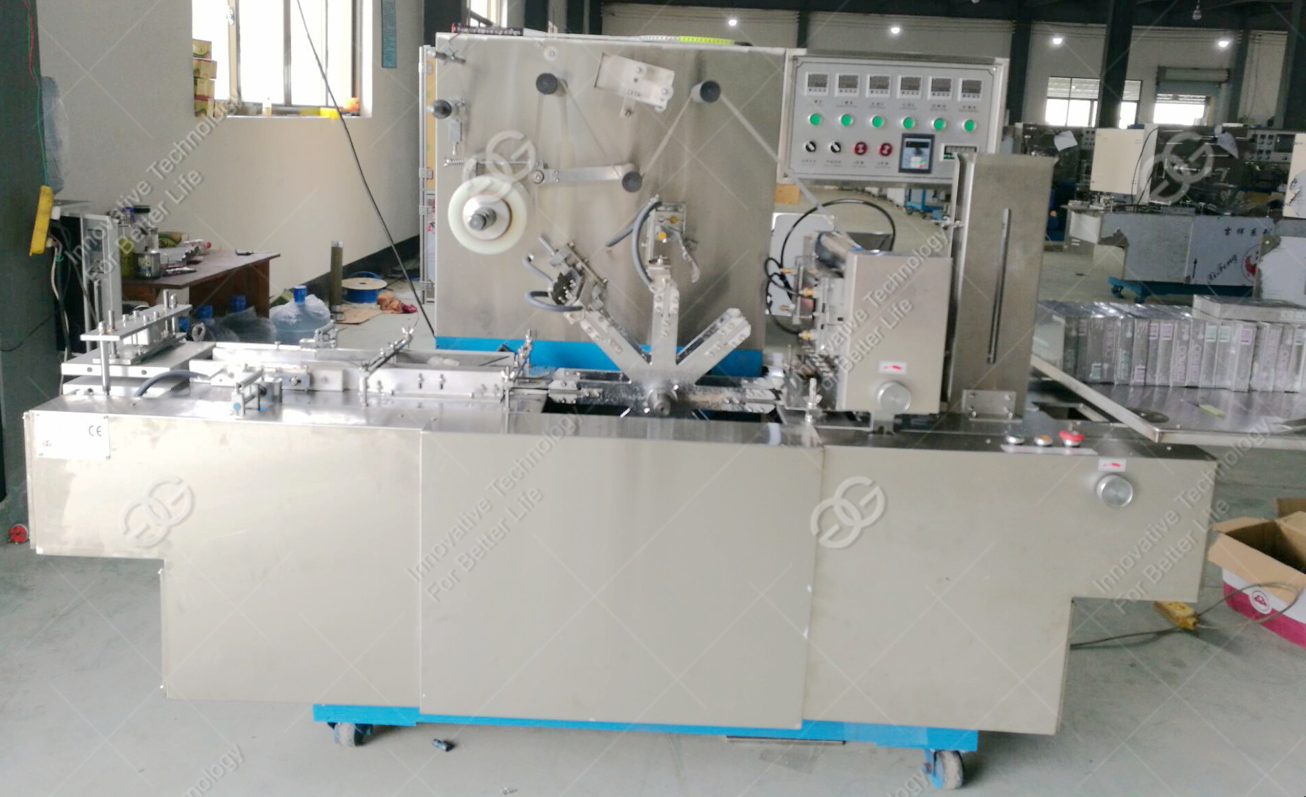 Cellophane Making Machinery/Cellophane Overwrapping Machine/Condom Wrapper