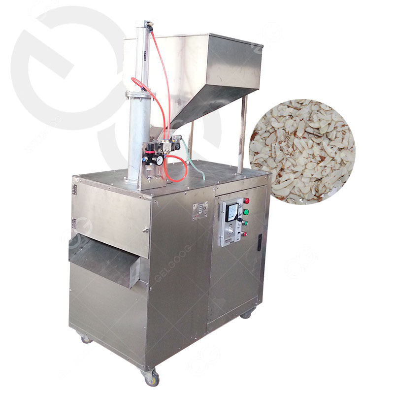 High Quality Almond Thinning Slicer Slicing Processing Nut Cutter Almond Cutting Machine for Sale