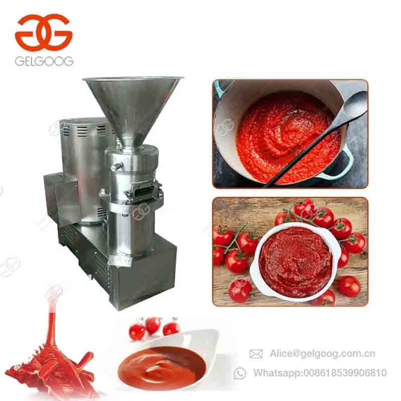 Automatic Ketchup Making Processing Strawberry Sauce Producing Curry Date Paste Grinding Machine Fruit Jam Production Line