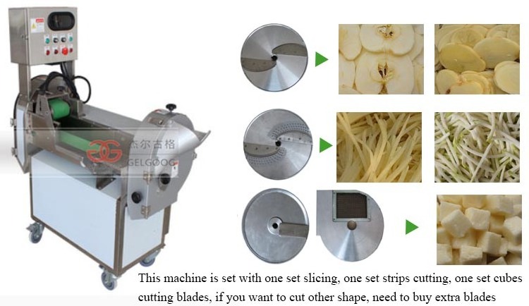 Low Price Multifunctional Chinese Vegetable Cutter Machine/Carrot/Potato/Cabbage/Cucumber Cutter