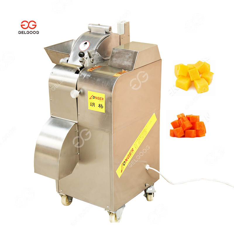 Sweet Potato Big Cube Cutter, Potato Dicer Cube Cutting Machine