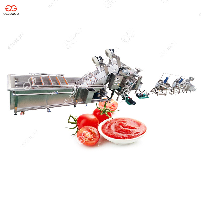 Very Small Equipment Concentrated Tomato Paste Sauce Processing Production Line Tomato Paste Machine Maker