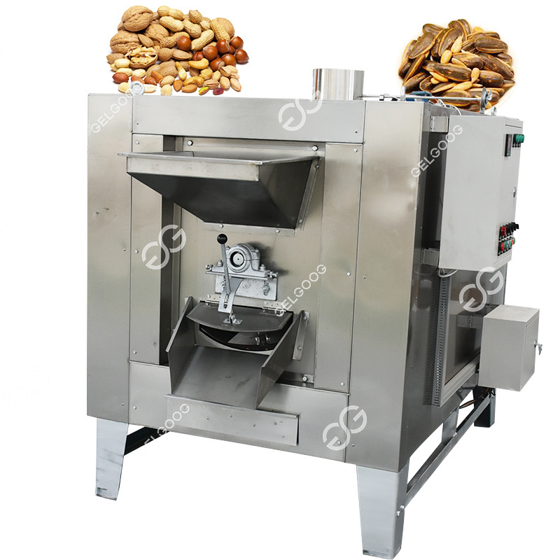 Hot Sale Cocoa Bean Peanut Seeds Sesame Nut Roasting Machine Roaster Machine Price