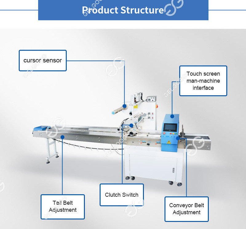 Gelgoog Frozen Fish Packing Machine Frozen Meat Chicken Packaging Machine Fresh Chicken Packing Machine